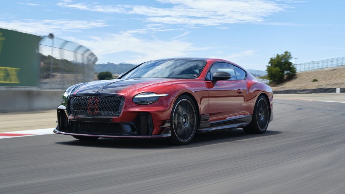 The Bentley Supersports: A stripped-out engineer's indulgence