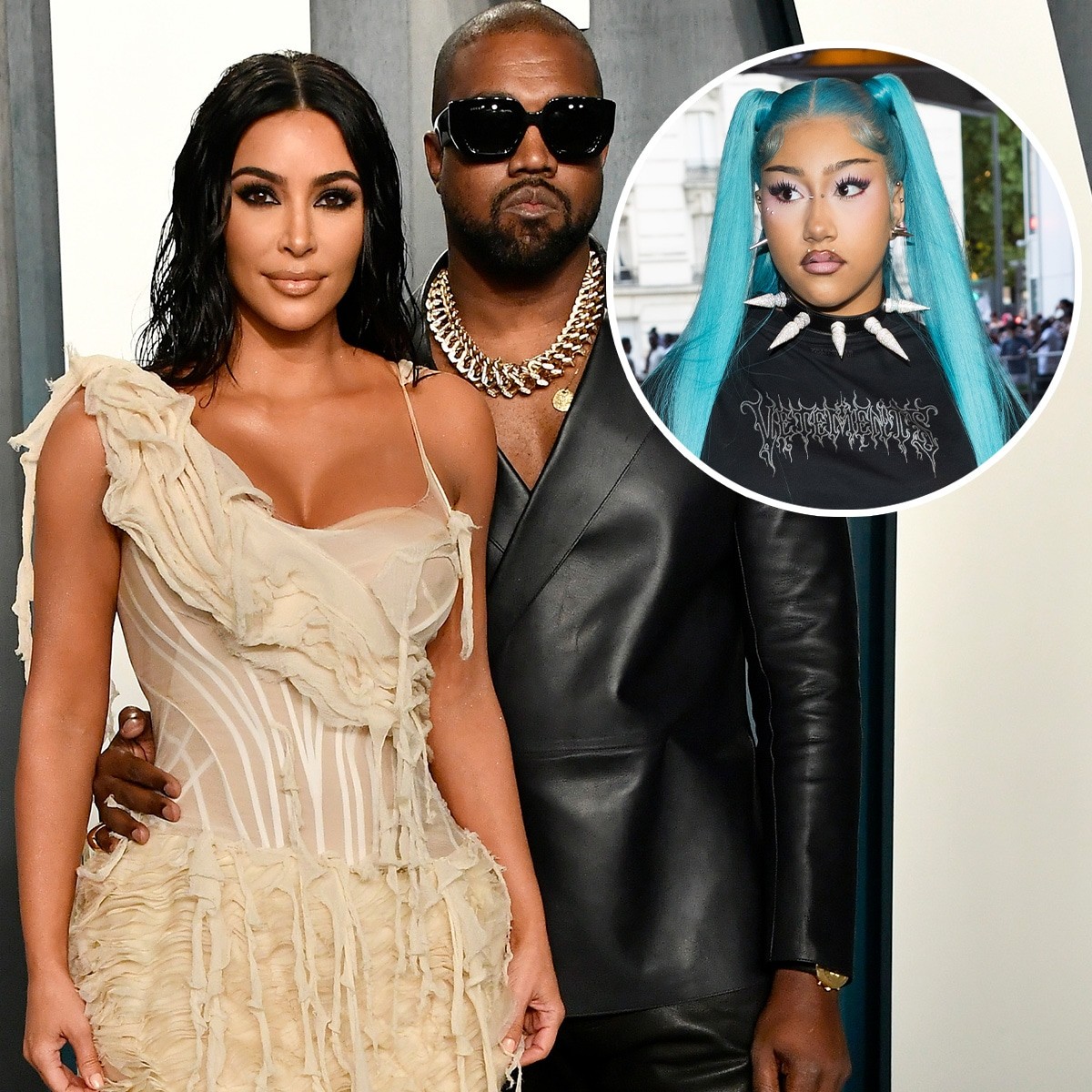 Kim Kardashian, Kanye West Support North West at First Headlining Show