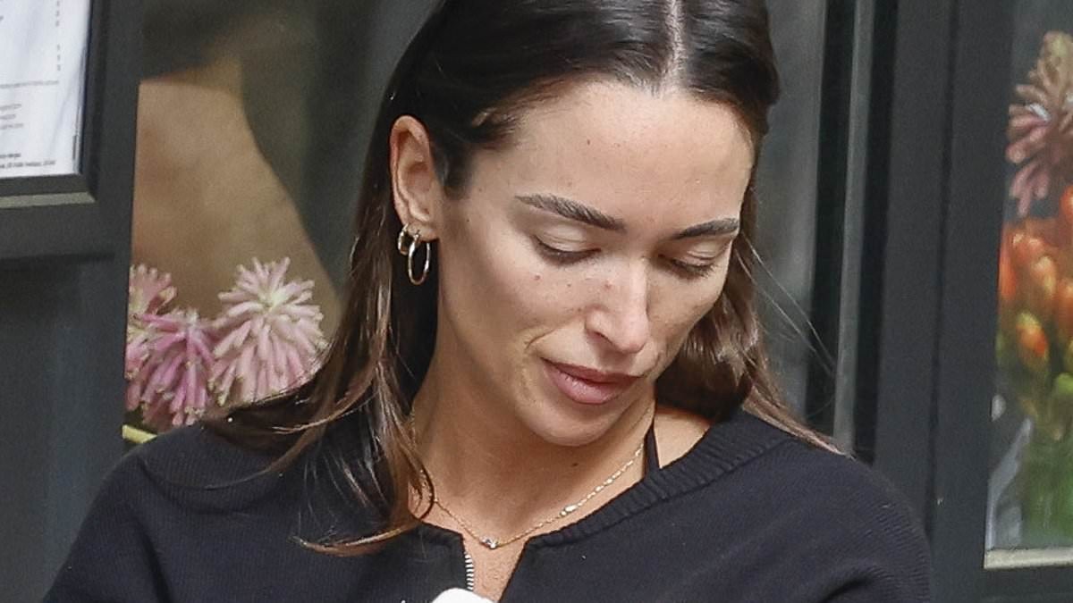 Lachie Neale's new WAG Emma Field spotted cradling a friend's baby at lunch with Brisbane Lions star ahead of Hawthorn match