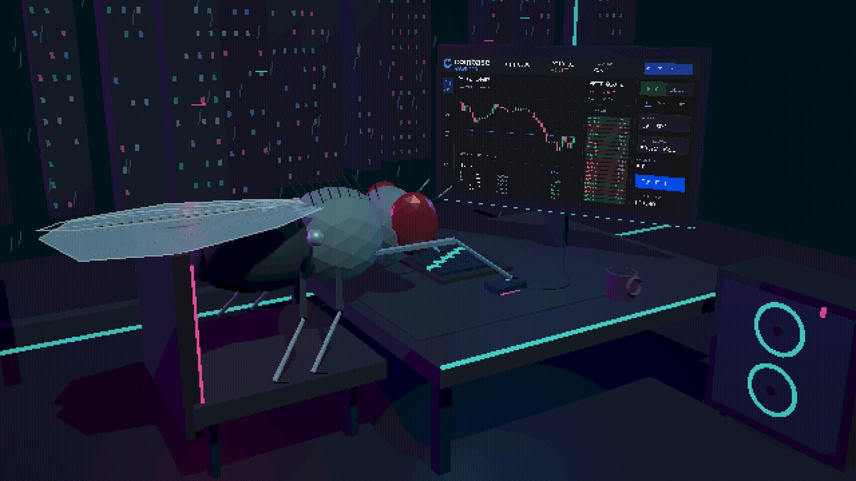 Engineer turns simulated fly brain into a crypto day trader, posts downloadable sim to GitHub — 166,700 virtual neurons read candlestick charts for dopamine hits