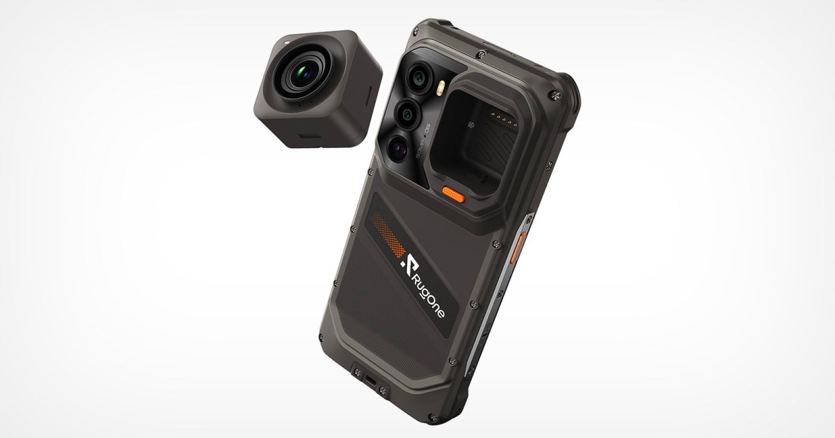 This One-of-a-Kind Rugged Phone Has a Detachable Action Camera