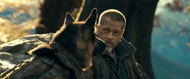 ‘Heart of the Beast’ Review: Brad Pitt and a Very Good Dog Brave the Elements in David Ayer’s Predictably Pro-Military Survival Thriller