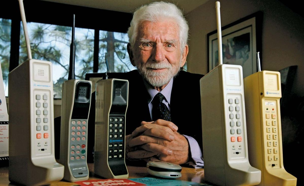 Quote of the day by Motorola's cell phone pioneer Martin Cooper: 'People want to talk to other people — not a house, or an office, or a car' — blueprinting the start of a new era of communications