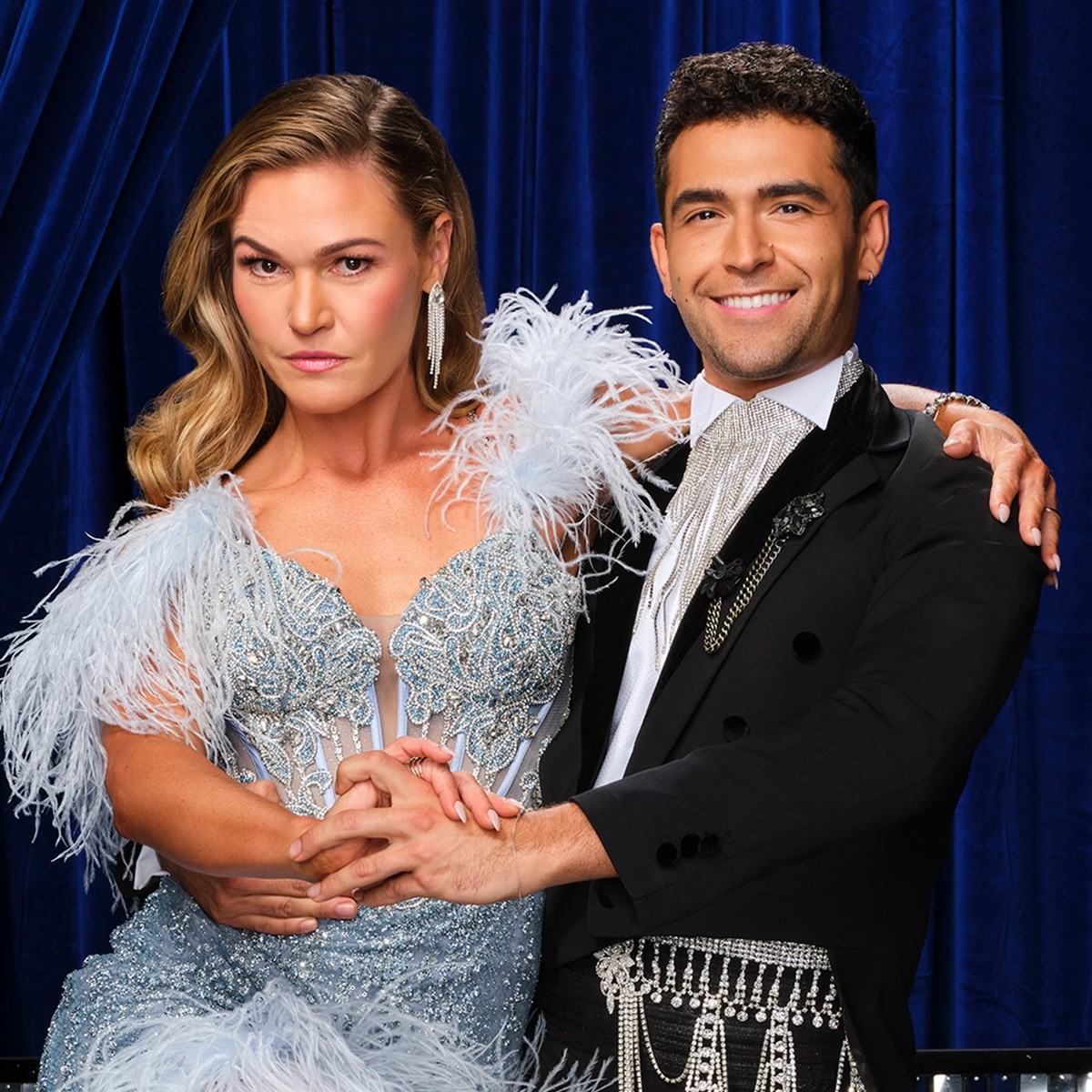 DWTS' Julia Stiles and Ezra Sosa React to Juilliard's "Shady” Post