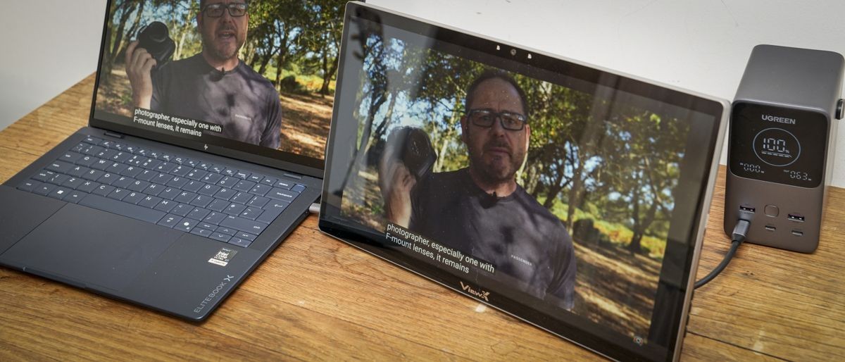 ViewX Liber 4K 3D portable monitor review