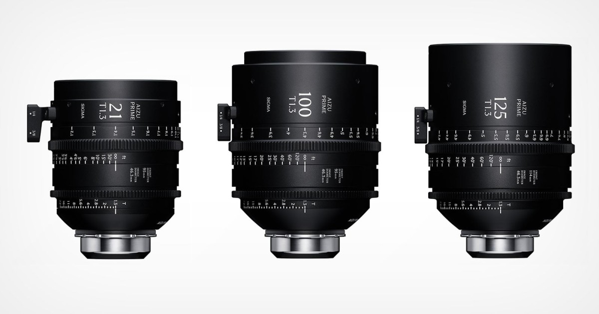 Sigma’s Aizu Prime Cine Lens Lineup Just Became Much More Versatile