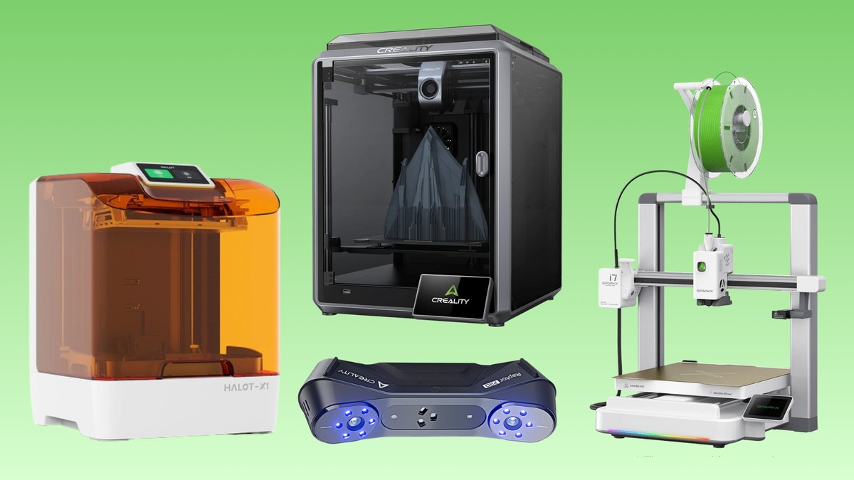 Grab a new 3D printer for as low as $229 right now in Creality's Labor Day flash sale, with up to 50% off —big sale discounts also include resin and filament bundles, along with 3D scanners and toolkits