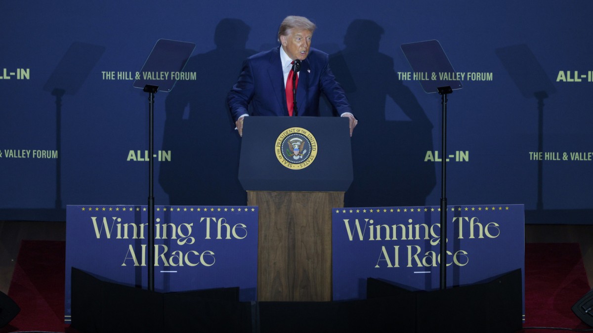Now Trump says he's creating an AI Force