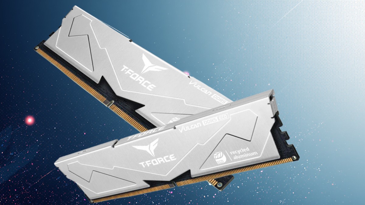 This 32GB of Team Group DDR5 RAM is the cheapest DDR5-6400 kit on the market – only $405 with promo code, buy the least expensive DDR5-6400 kit around with environmentally conscious T-Force Vulcan Eco RAM