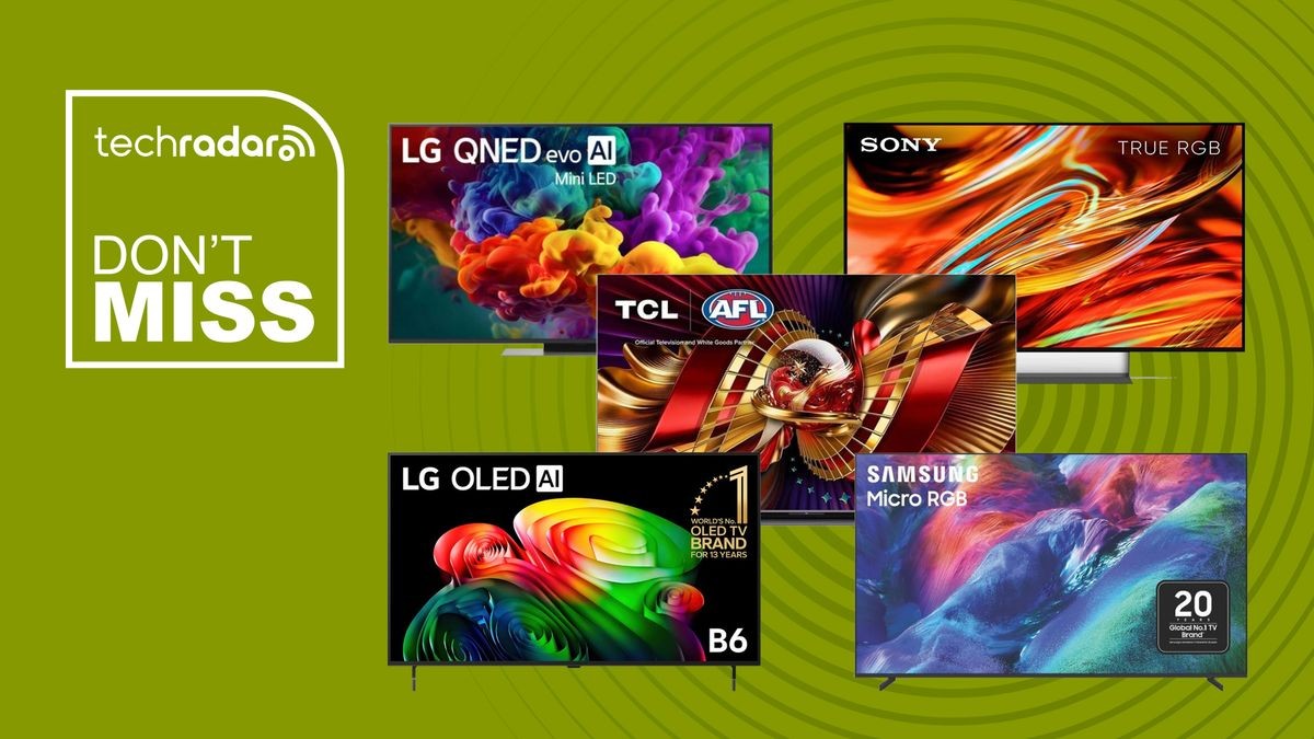 Footy finals are a great reason to get a new TV — save AU$500 on bestsellers from LG, Sony, Samsung and more for a limited time