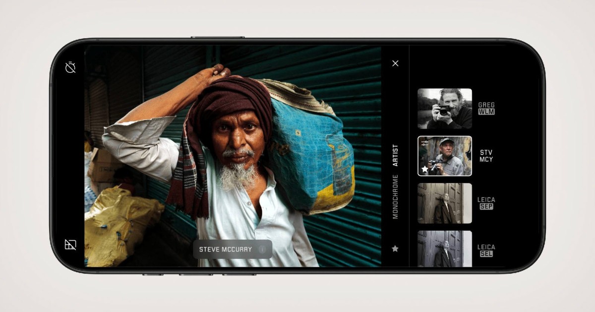 Leica’s Updated iPhone Camera App Has a Look Made By Steve McCurry