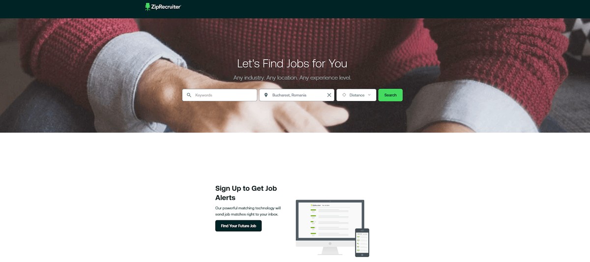 ZipRecruiter job recruiter site (2026) review