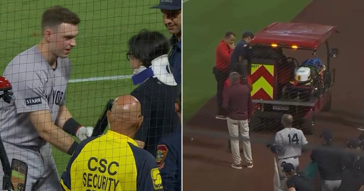 Scary Sight As Photographer Hit in the Head By Foul Ball During MLB Game