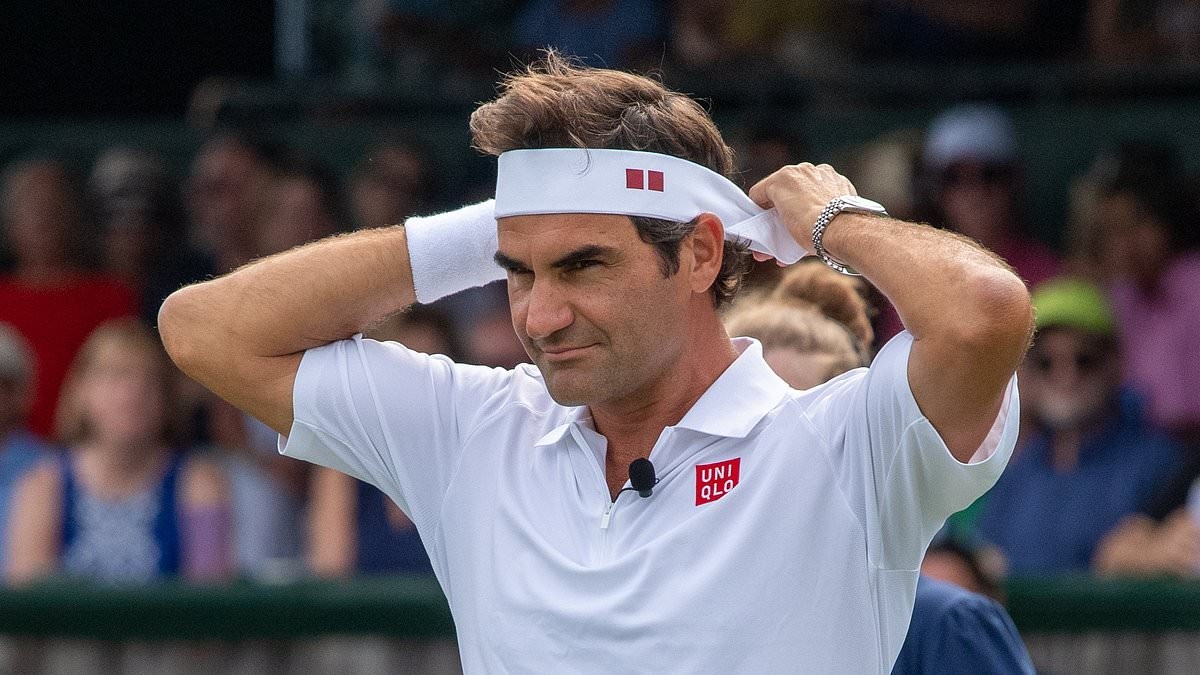 Roger Federer tells budding tennis champ Cruz Hewitt to stay focused on the game - after he was caught flirting with his twin daughters