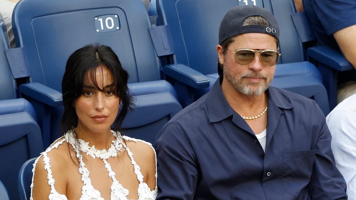 Brad Pitt and girlfriend Ines de Ramon risk awkward run-in with her ex-husband Paul Wesley and his new wife at US Open