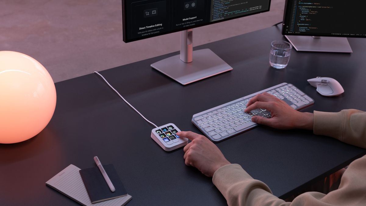 Logitech's new $99 MX Keypad puts AI coding at a developer's fingertips