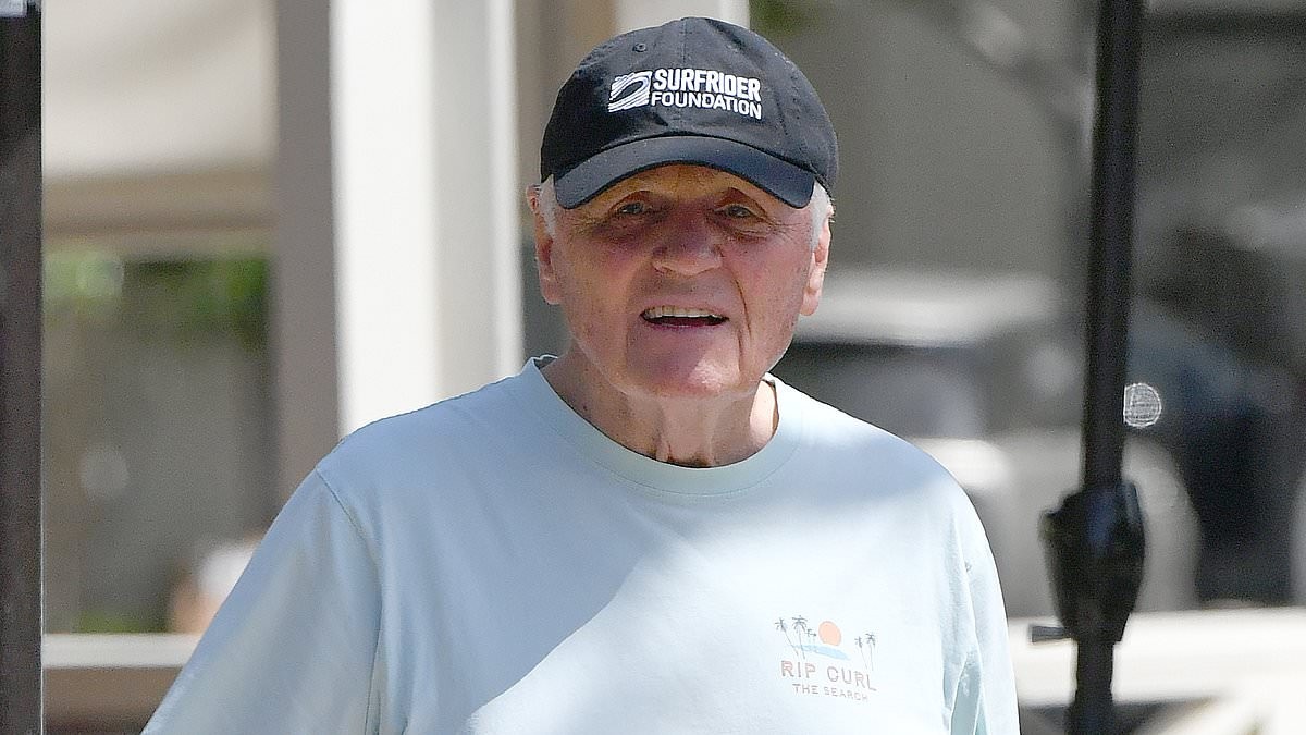 Legendary musician and former member of iconic band who helped define the sound of the 60s is seen grabbing breakfast during rare outing...can you guess who?