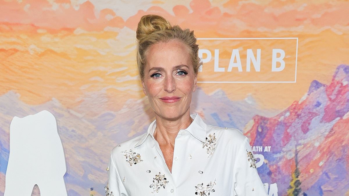 X-Files star Gillian Anderson, 58, comes out as pansexual weeks after revealing teen relationship with 'older girl at school'