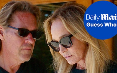 Blonde bombshell, 75, who dated Sylvester Stallone steps out with Seinfeld star husband, 71… can you guess the Hollywood golden couple?