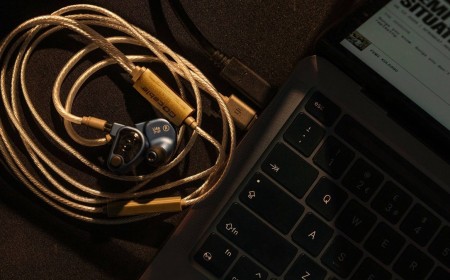 iFi's newest hi-res headphone DAC and amp squeezes into a tiny USB-C earbuds cable — you just add your own audiophile IEMs