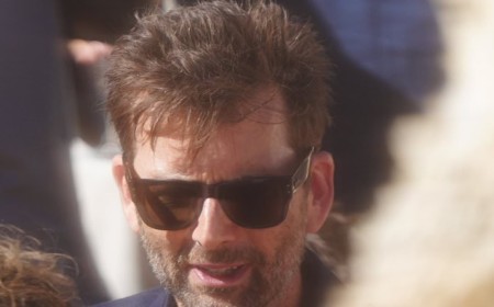 Emily Atack's star-studded wedding guestlist sees her Rivals co-stars David Tennant and Alex Hassell arrive in style while Katherine Ryan tucks into oysters at her Spanish nuptials