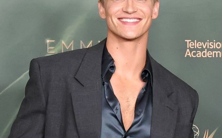 Heated Rivalry's Connor Storrie Makes Emmys Debut With a Special Guest