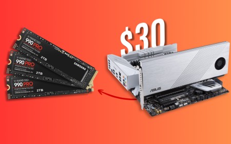 Flea market shopper uncovers $1,500 worth of Samsung SSDs inside a $30 expansion card — Three 2TB 980 Pro drives were hidden beneath an Asus Hyper M.2 heatsink