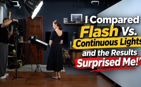 Continuous Light vs. Flash: What Actually Changes in Your Portraits