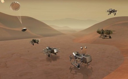 NASA wires up Dragonfly and names the landing area