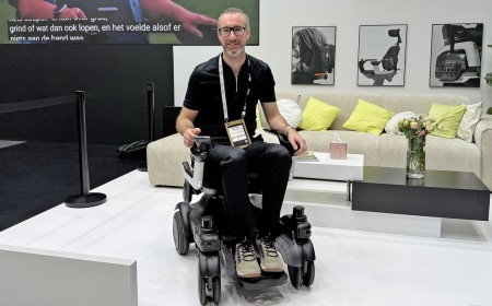 I rode in a self-driving powered wheelchair that avoids obstacles and people, and can be summoned when you need it — it’s like Tesla’s Autopilot for personal mobility
