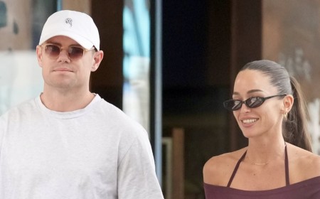 Smiles on the sidelines! Footy star Lachie Neale looks unfazed by Grand Final heartbreak as he steps out with girlfriend Emma Field in Brisbane following tribunal disaster