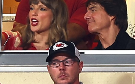 What Tom Cruise and "Genius" Taylor Swift Spoke About at NFL Game