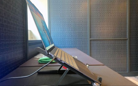 Lenovo ditches fans in favor of solid-state AirJet tech in super-slim, 1.8-pound AeroBlade laptop concept – company also lands at IFA with a 14-inch rollable screen notebook that expands to 17 inches