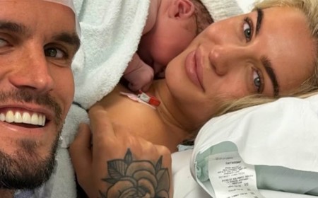 Gaz Beadle reveals his newborn daughter's name in sweet post after his girlfriend Maia Ellen welcomed their first child together