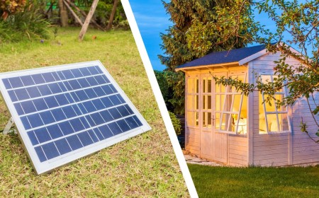 How to give your shed a DIY upgrade this autumn with an off-grid solar power station — for lights, heaters, tools and much more
