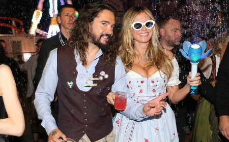 Heidi Klum, 53, and husband Tom Kaulitz, 37, embrace her German roots in traditional outfits as they enjoy date night at Oktoberfest in Munich