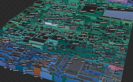 Developer builds viral 3D source code visualizer that consumes 21GB of RAM — flies around 2.5 million lines of code at over 120 frames per second