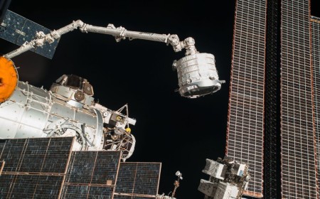 NASA, for the time being, is unable to move the space station's large robotic arm