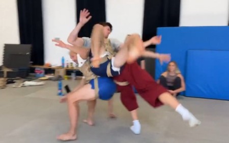 Choreographer Shows Acrobatics Behind Resident Evil Film’s Weirdest Monster