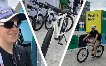I rode Volkswagen's ‘world’s safest e-bike’ at IFA 2026 — I love the glasses and radar, but the helmet looks a bit silly, doesn’t it?