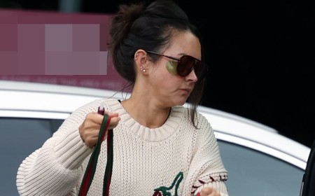 Lacey Turner displays her Strictly injuries as she arrives at rehearsals with battered and bandaged feet after placing third on leaderboard
