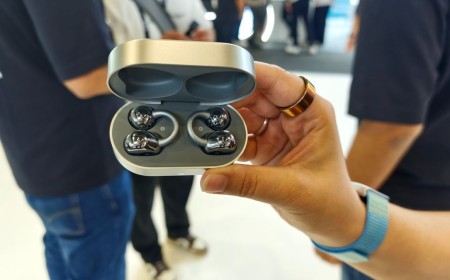 I tried these stylish, futuristic-looking open earbuds, and although they boast sound by Bose, they're not as harsh on your wallet — here's everything you need to know