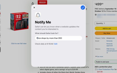 How to track prices with Safari's Notify Me tool on iPhone, iPad and Mac