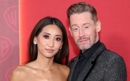 Macaulay Culkin and fiancee Brenda Song enjoy a glitzy date night at star-studded Primetime Emmy Nominees bash