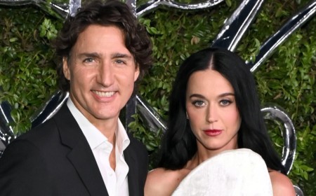 Katy Perry and beau Justin Trudeau pack on the PDA at Narrative Art Museum opening... after romantic summer getaway in Europe