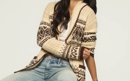 Grandpa Cardigans Are Fall’s Coziest Cool-Girl Knitwear Trend