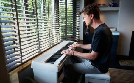 Roland's new digital piano has built-in Wi-Fi that integrates with a teaching app