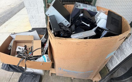 Dumpster diver builds home lab Proxmox server from weekly landfill runs for SSDs, HDDs, GPUs, and even RAM — weekly e-waste raids net multi-drive Proxmox server and Asus ROG laptop