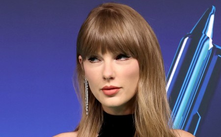 Taylor Swift fans joke 'this is the closest we are getting to Travis Kelce wedding photo' as pop star dons bridal gown in new Patient Zero music video