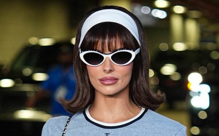 Maura Higgins accessorises with a £6,000 Chanel tennis racket bag as she attends the US Open in first sighting since landing her biggest TV job to date